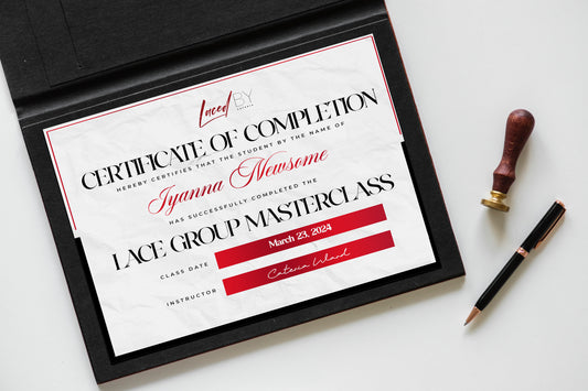 Custom Certificate Design